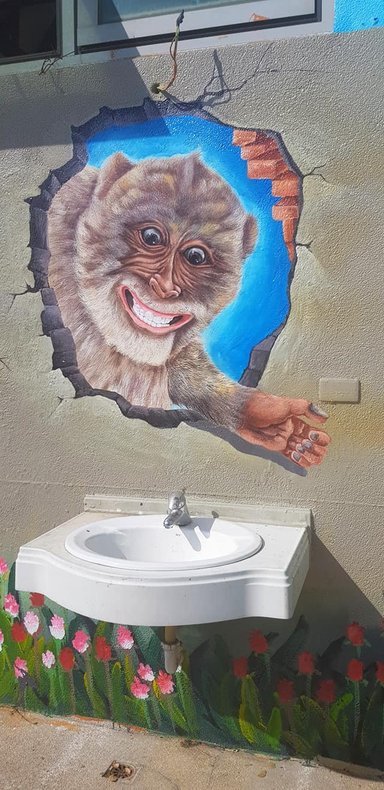 榮獲在地文化深耕獎-文化深耕獎,動物彩繪,3D彩繪,3D互動彩繪,廁所美化,壁畫彩繪, 景點打卡