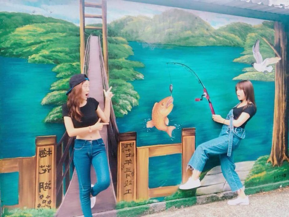 冬山河綠色博覽會彩繪村